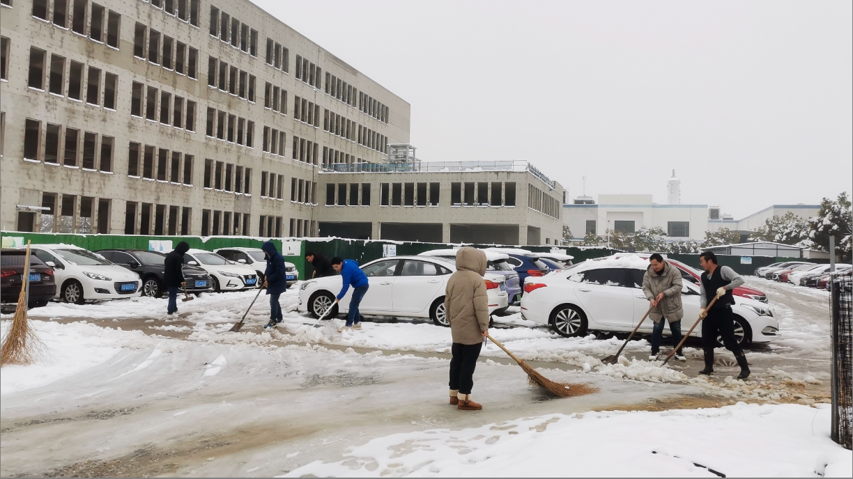 雪绽琼花日 扫雪暖心时丨九游网·官方端网站登录入口-九游(中国)
开展扫雪除冰活动